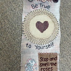 Embroidered Snippet Roll with Applique Workshop