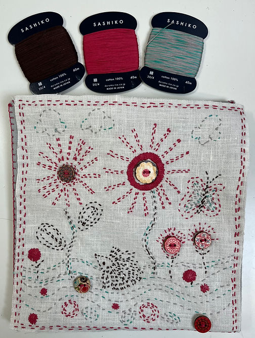Sashiko Workshop with kit included in Manchester