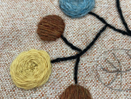 Free Resource: Stitch Lesson No. 3, Woven Wheel Stitch