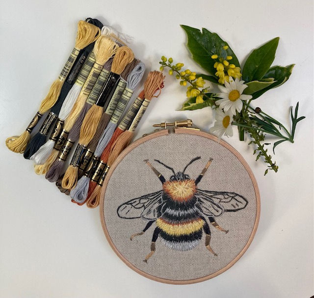 Thumbnail: Painting with Thread, Long & Short Stitch - Stitch Lesson