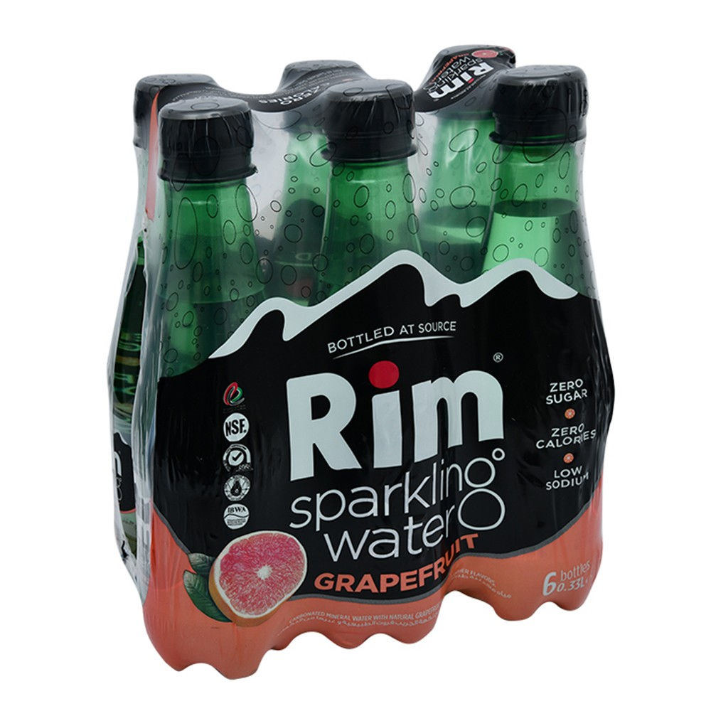 Rim Sparkling Water 0,33L Grapefruit [6pcs/box]