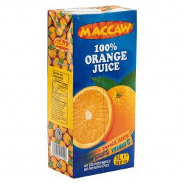 Maccaw Orange Juice Carton 200mL [24pcs/box]