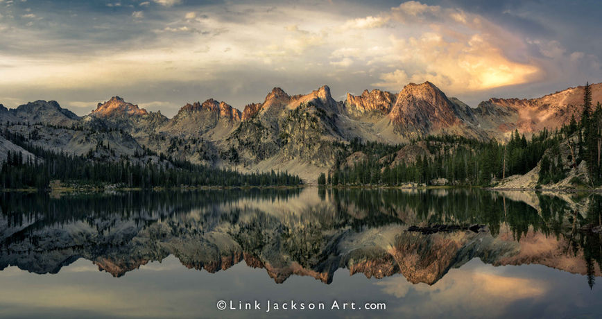 Sunrise at Alice Lake