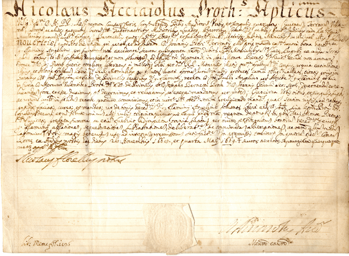 ACCIAIOLI, CARDINAL NICCOLI (1630-1719)