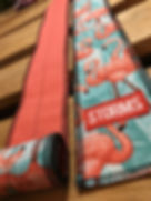 Bandáže plameňák STORMS detail