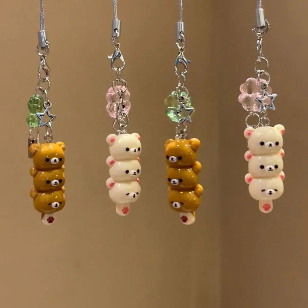 Thumbnail: Cute Bear Keychain 