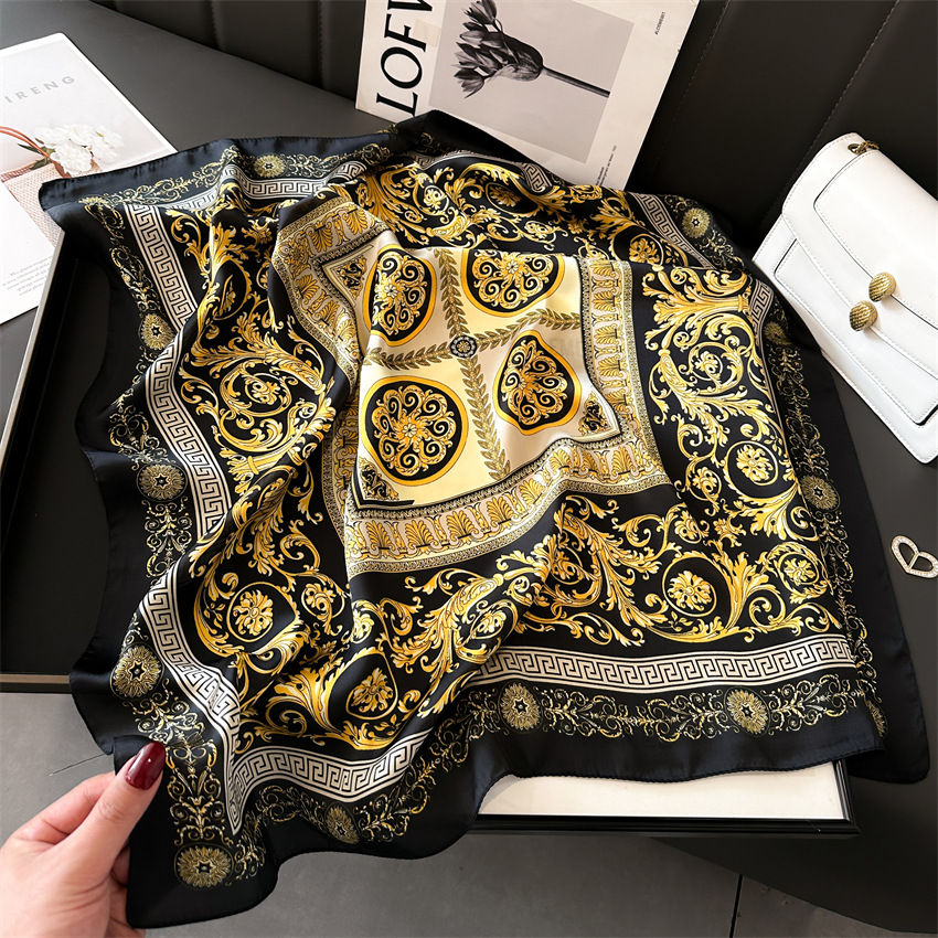 Thumbnail: Square Fashion Silk Scarf 