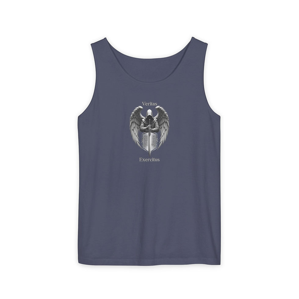 Miniatura: Angel Wings Tank Top — 'Protecting & Restoring' Graphic Tank