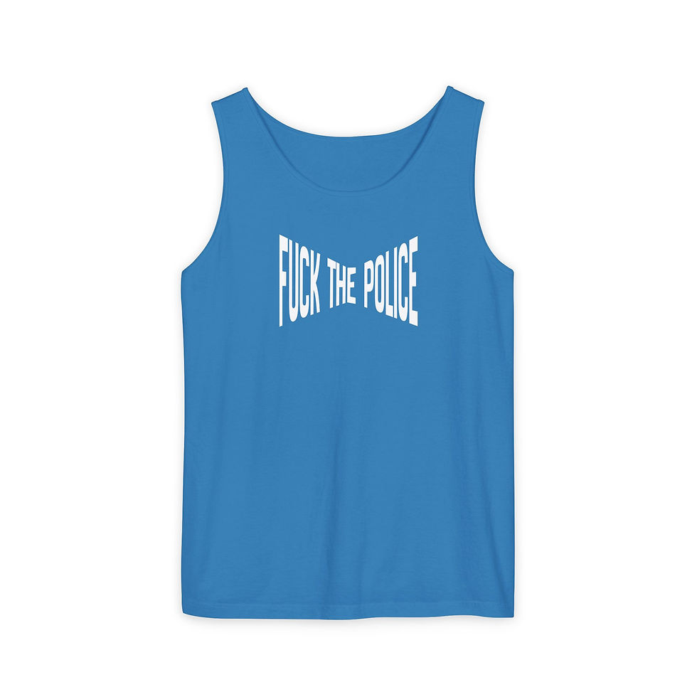 Miniaturbild: Tank Top Fuck The Police Graphic Protest Tee