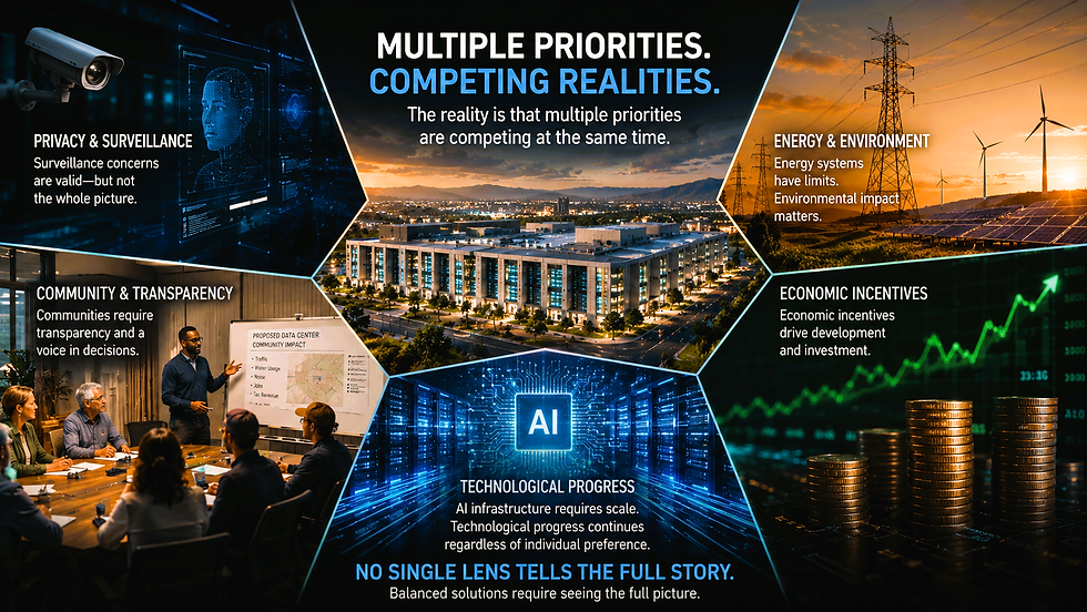 Data center competing constraints