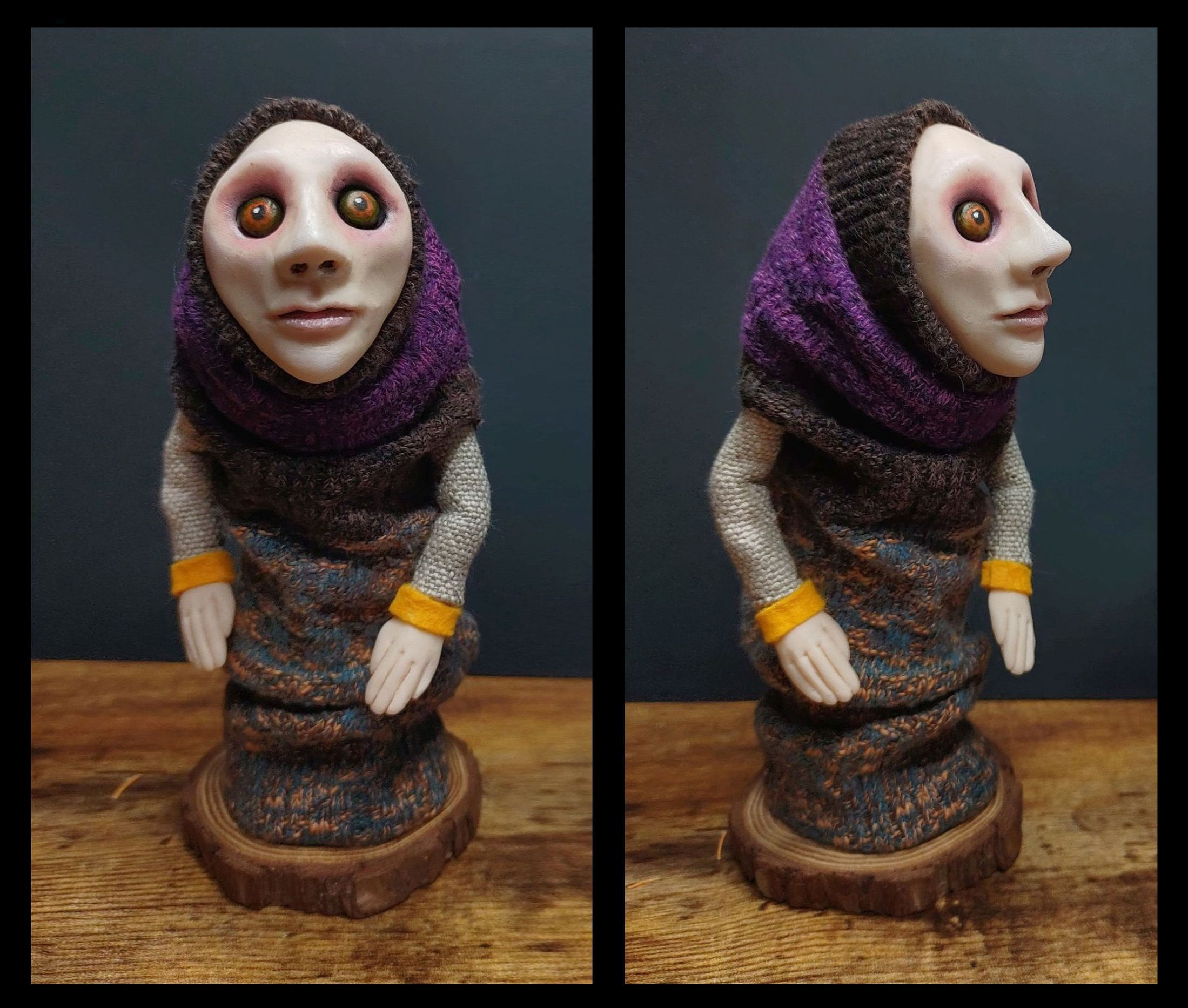 WEIRDLING 1 (mixed media sculpture)