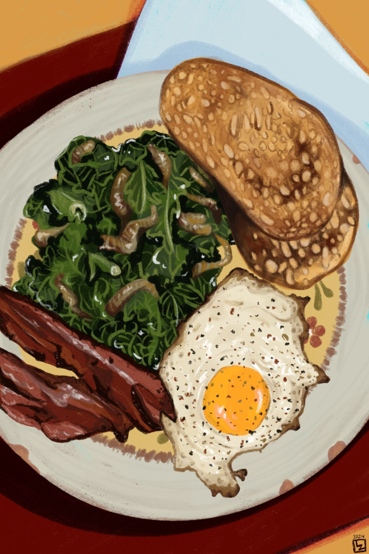 BREAKFAST PRINT