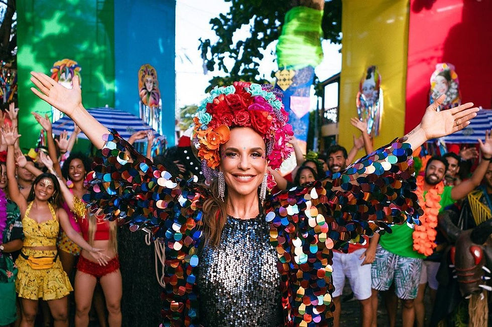 Ivete Sangalo renova o tempo de alegria com EP carnavalesco