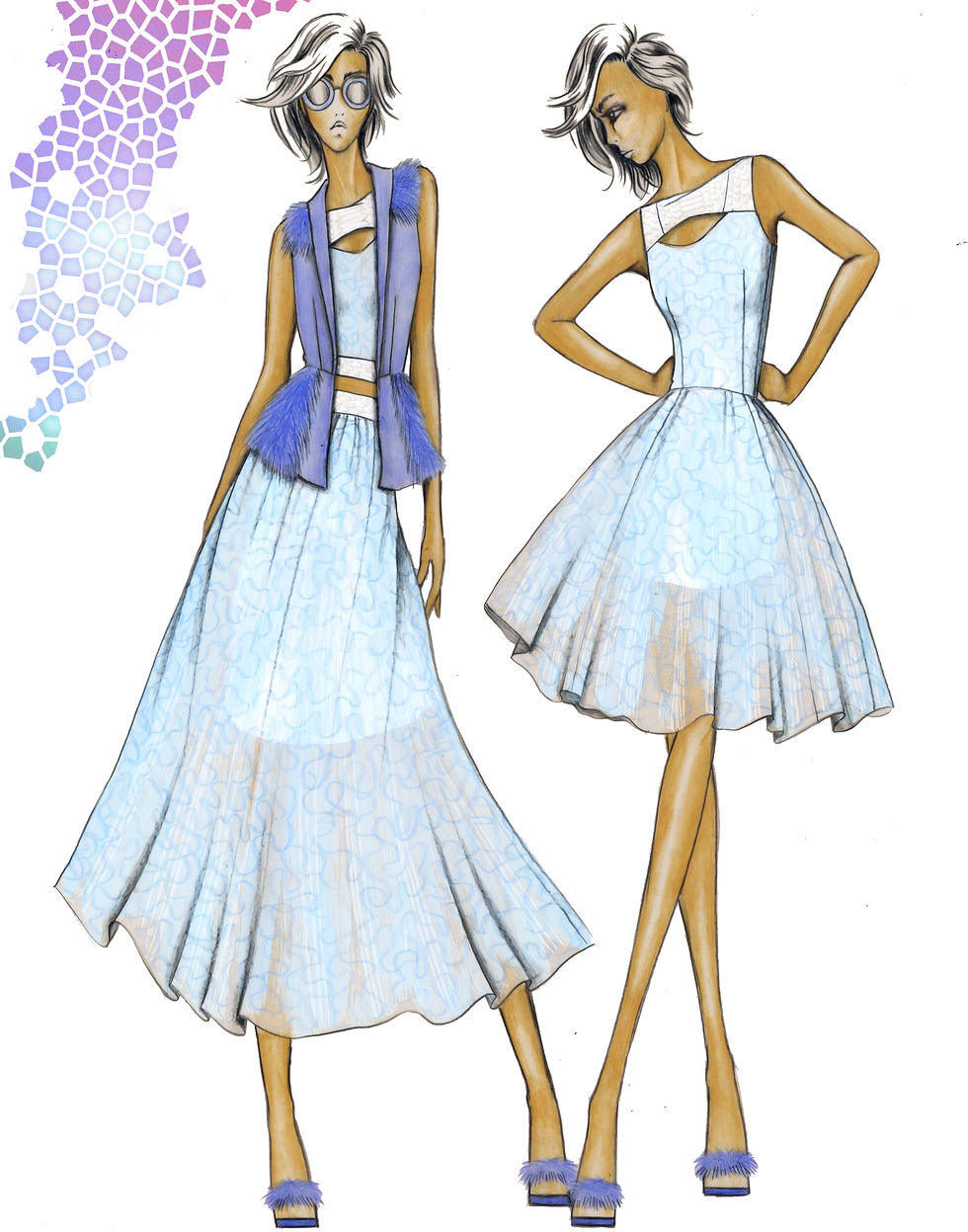 Looks 5&6