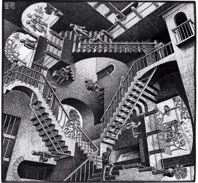 Escher en de Abruzzen