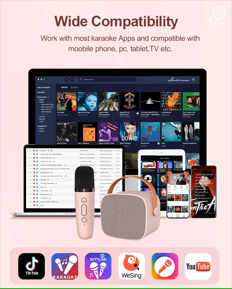 Thumbnail: Eden kareokee Mini-Mic & Speaker