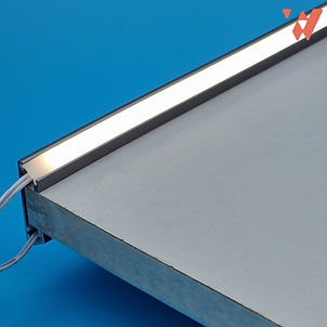 Double 45° Angled Shelf Light