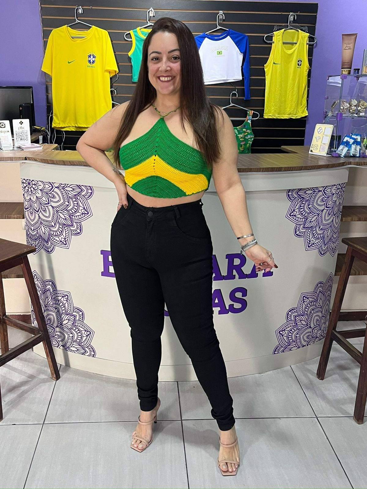 Crochê brasilidade