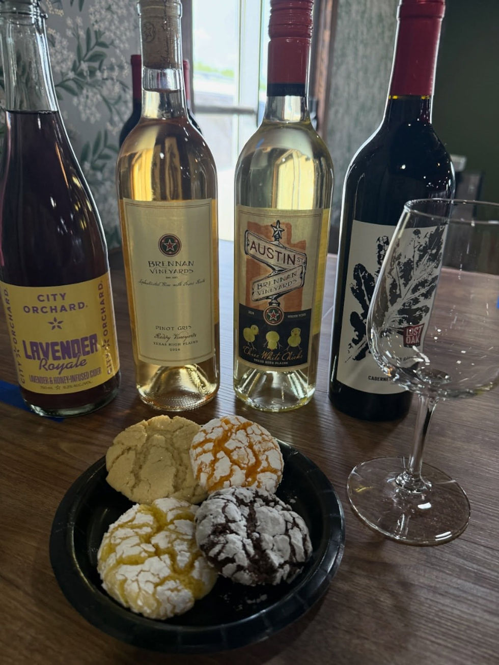 Wine and Cookie Pairing
