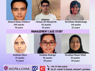 AME'S YOUNG ACHIEVERS EXCELLED IN THE AUGUST 2024 CIMA EXAM!
