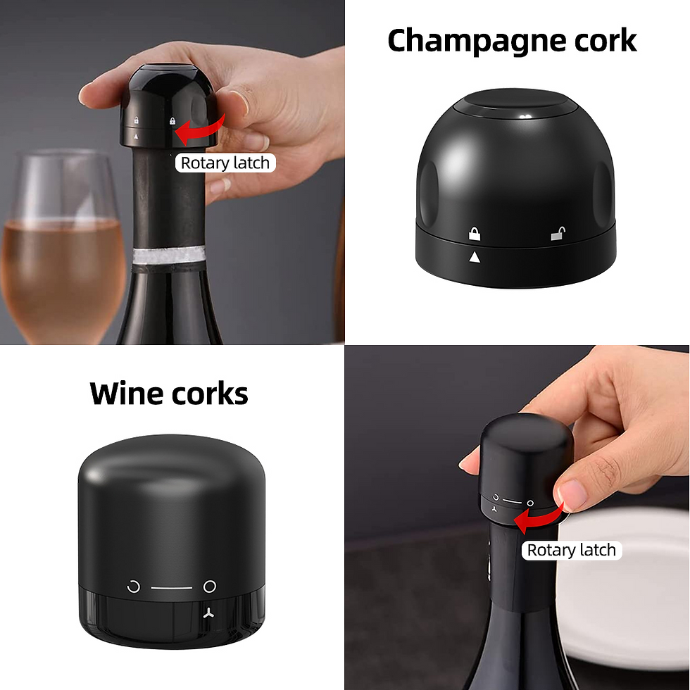 Thumbnail: Retain Freshness Wine Bottle Plug Wine Champagne Bottle Stopper