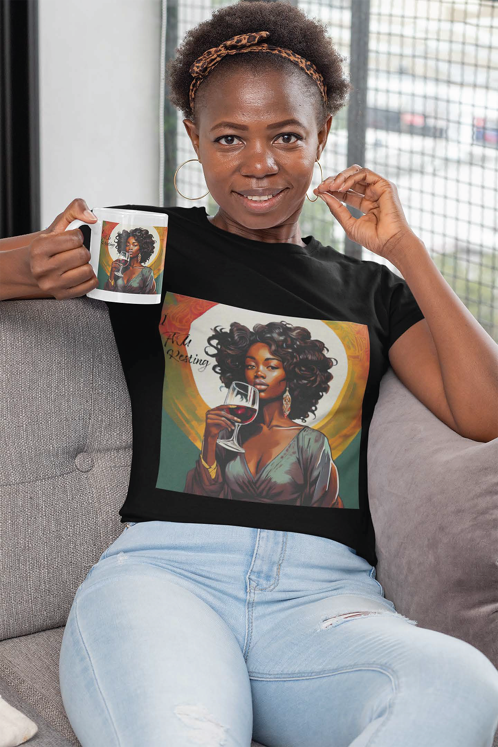 Thumbnail: I Am Resting Graphic Tee (D3)