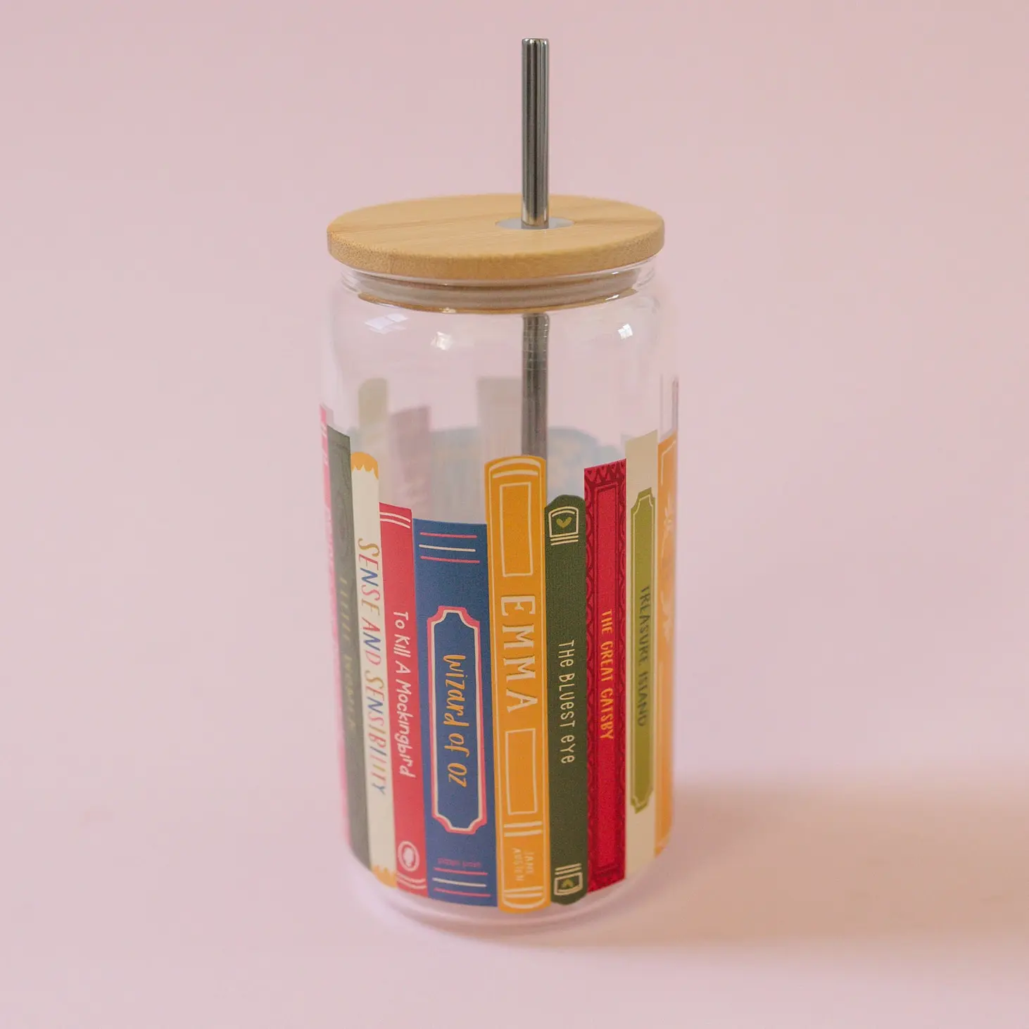 Books Glass Can