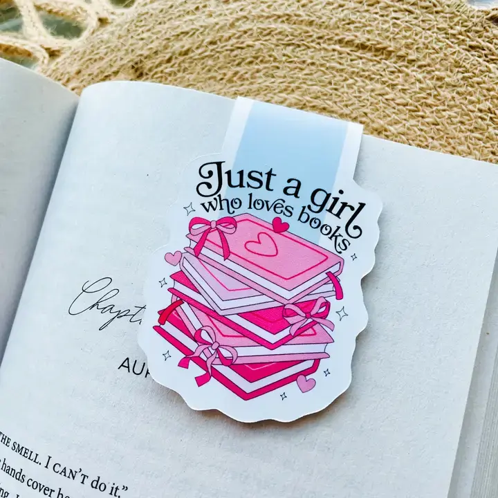 Magnetic Bookmark - Just a Girl Who Loves Books