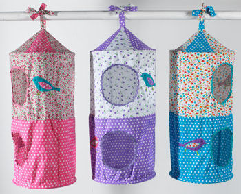 Handprinted Hanging Pockets