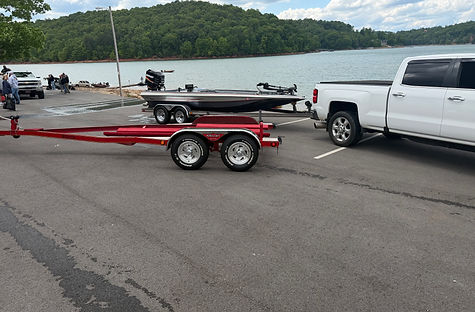 Hustler Trailer Hauling Norris Craft