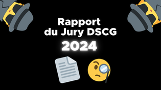 Le rapport du jury du DSCG 2024