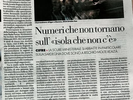 Il peso della danza in Sardegna