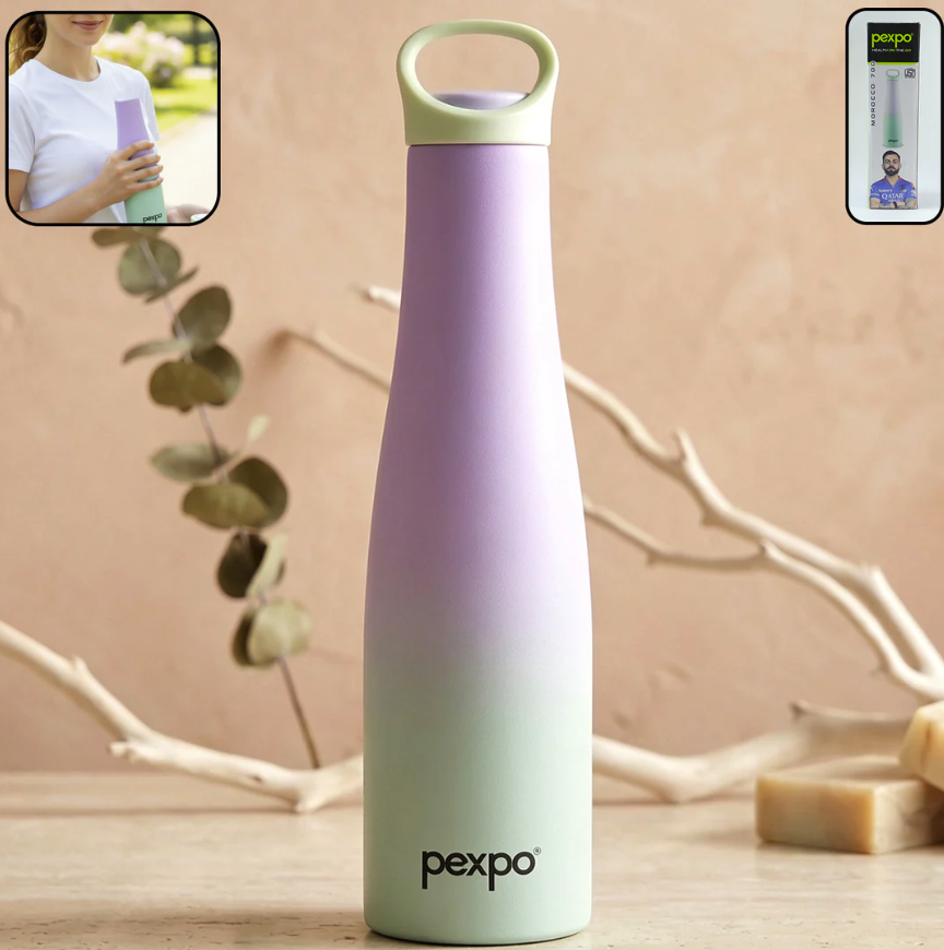 Thumbnail: Pexpo Morocco 700ML Insulated Stainless Steel Water Bottle
