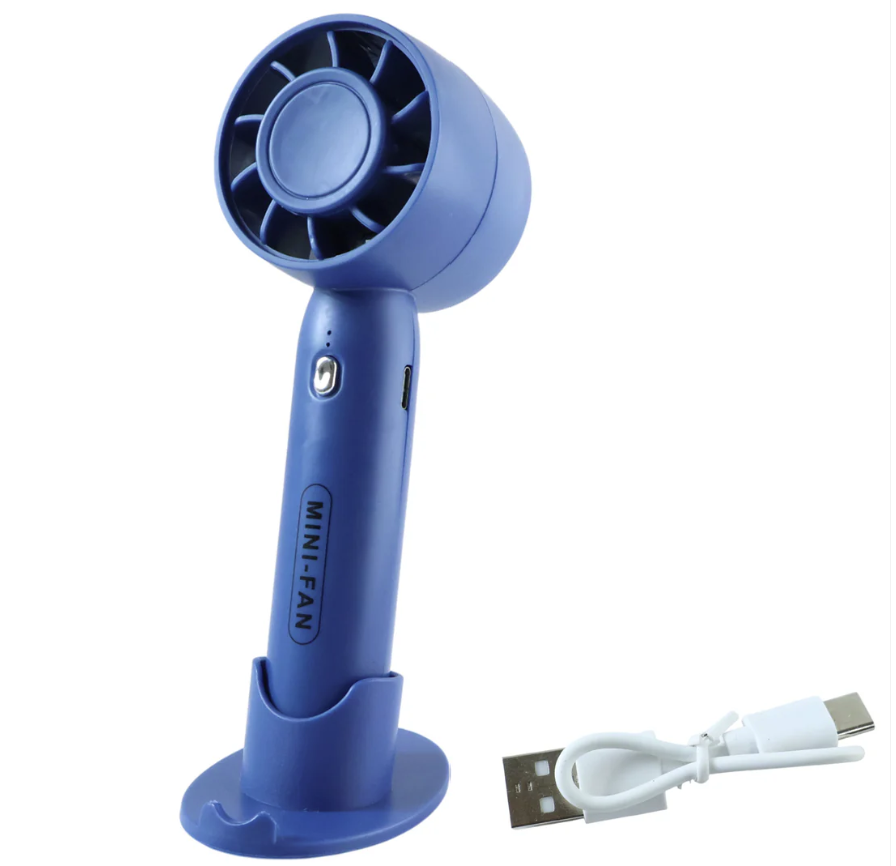Thumbnail: Rechargeable Mini Handheld Fan (1 Pc)