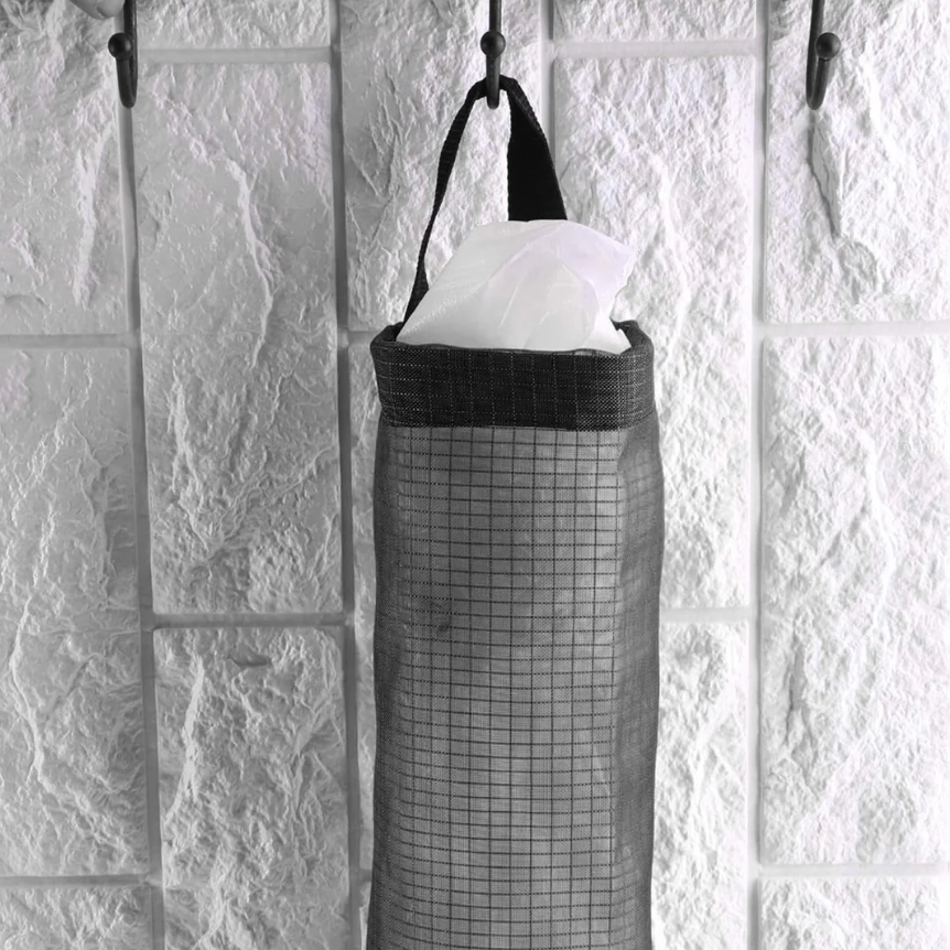Thumbnail: Hanging Waste Bag Holder – Large Capacity Durable Mesh Organizer