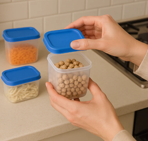 Thumbnail: Apex Glory 4-Pc Plastic Airtight Storage Containers Set