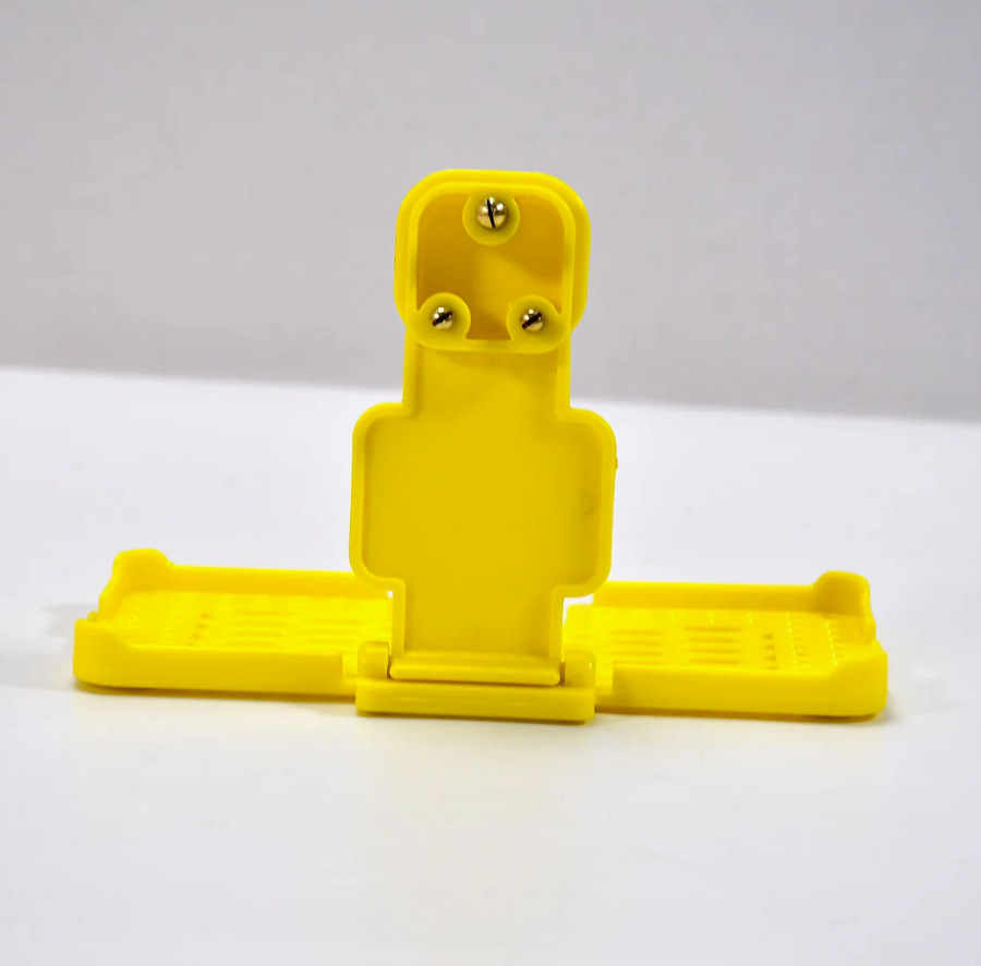 Thumbnail: Mobile Charging Wall Holder – Secure Socket Fit, Yellow | PHOBIA