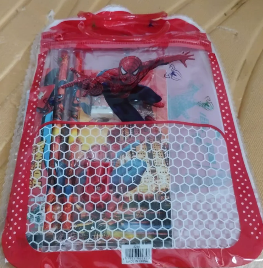 Thumbnail: Kids Stationery Kit – 6-Piece Cartoon Set for School