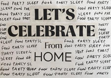 'Celebrate from home' by Amanda Lynch & Megan Wakelam