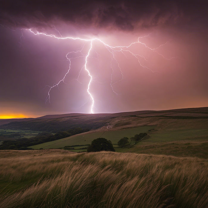 lightning bolt over the moors hills.jpg