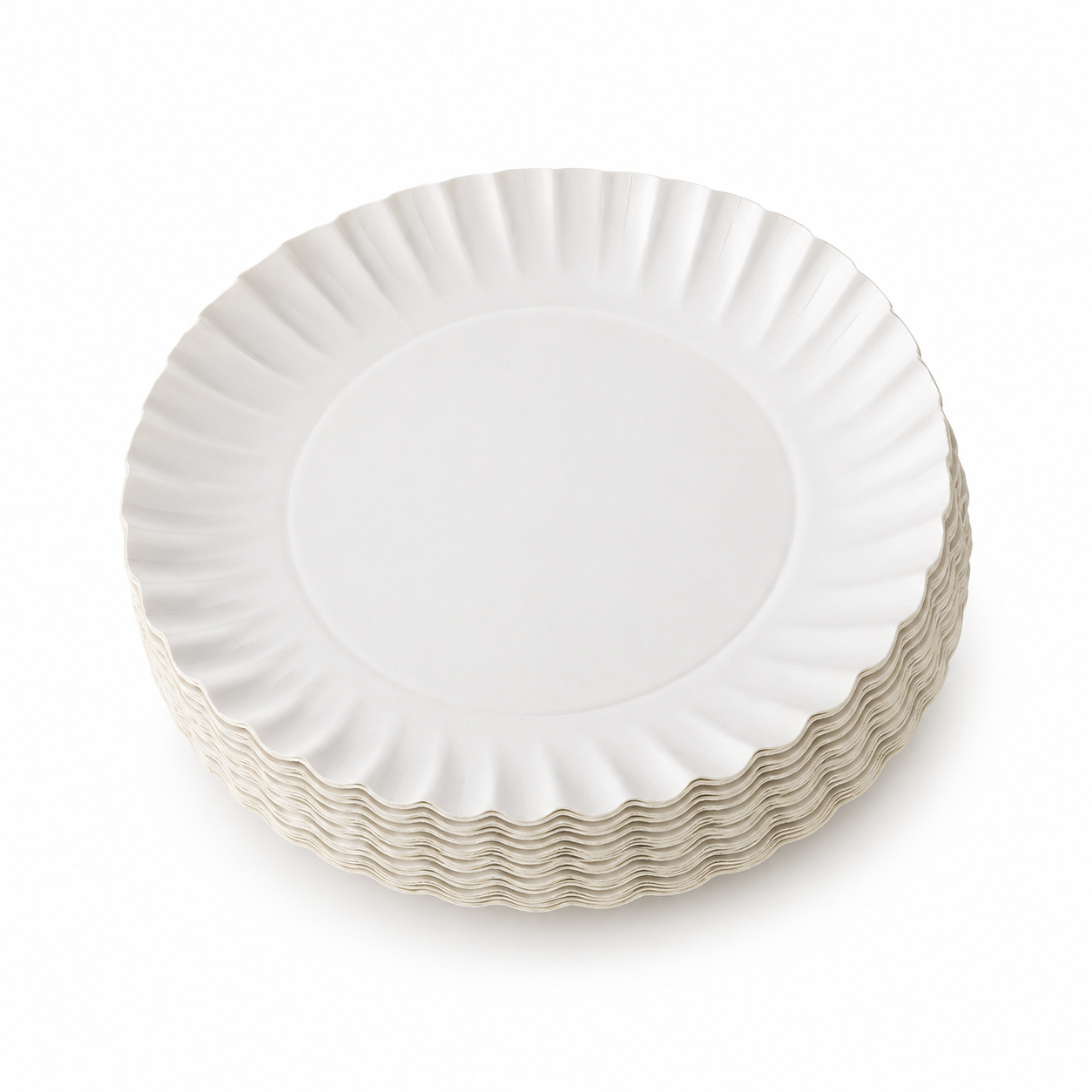 platos de carton blancos de 18 cm pack 50 unidades para cumpleaños fiestas celebraciones tortas postres y alimentos