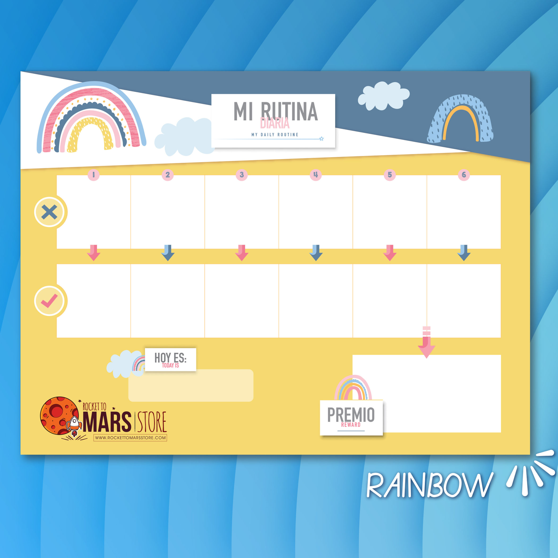 Rainbow board