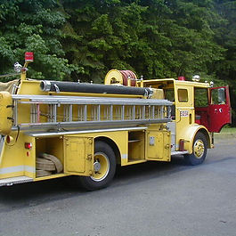 This vehicle with its 1000 gallon tank and 1500GPM two stage pump provided reliable assistance in the age of yesteryear. Retired in 2026 after remaining out of service mechanically for over 2 years, it served a long life of holding down the fort for the Cispus community.