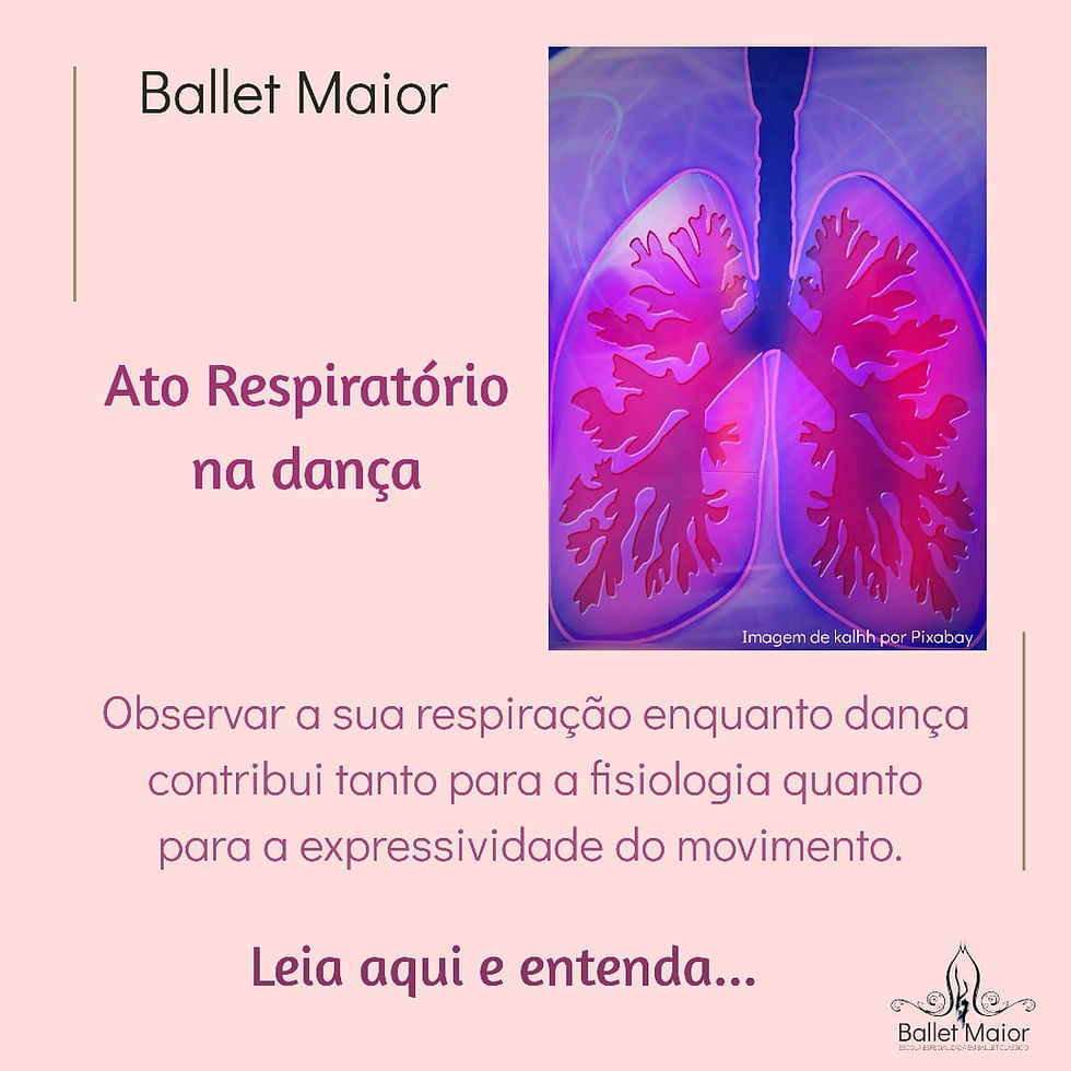 A respiração na dança