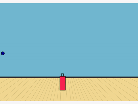 Ball Bottle Interaction