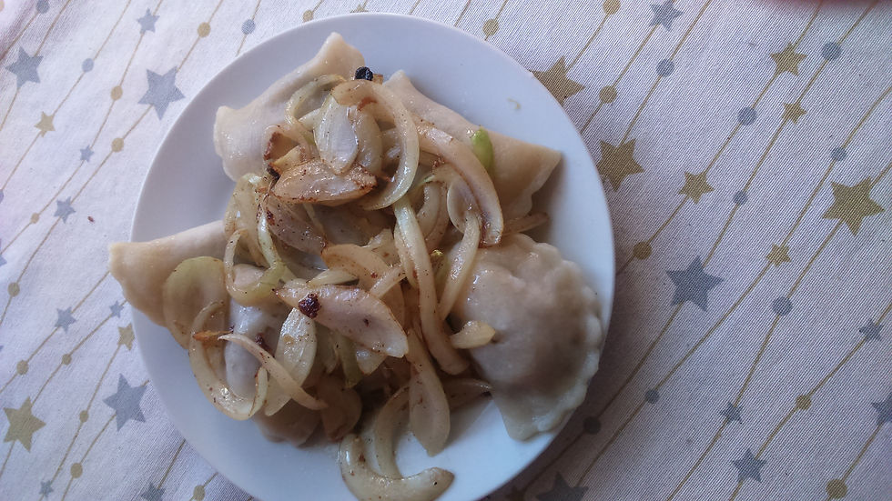 Pierogi z Kapustą i Grzybami