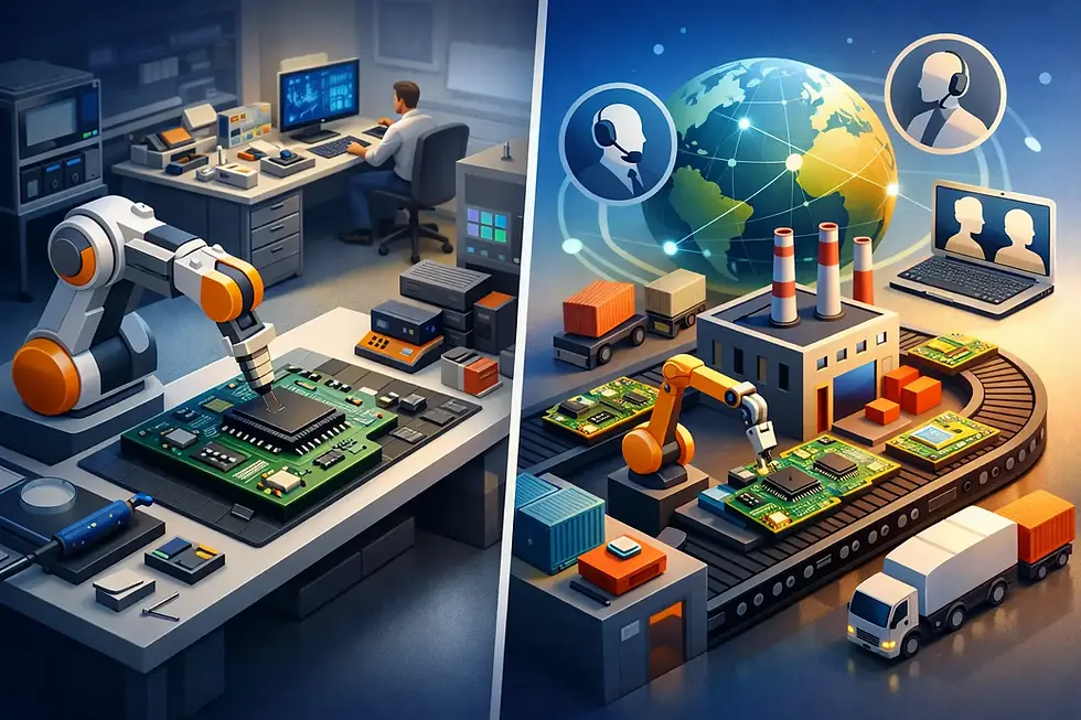 In House vs Outsourced Electronics