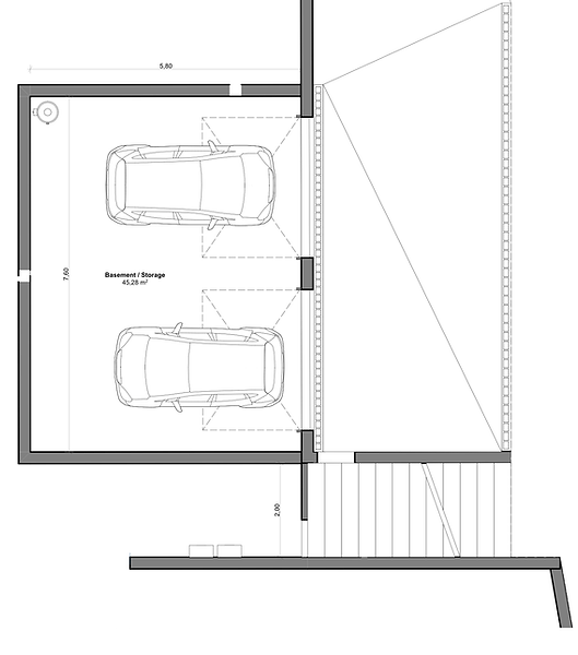Cegonha Resort Family House › Garage-Layout.png