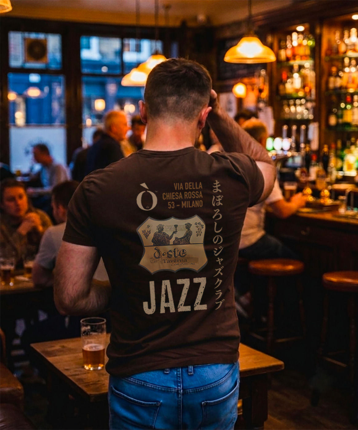 Maboroshi Jazz Club in Milan - INTROVABILE Ò-ste - Vintage Graphic Tee