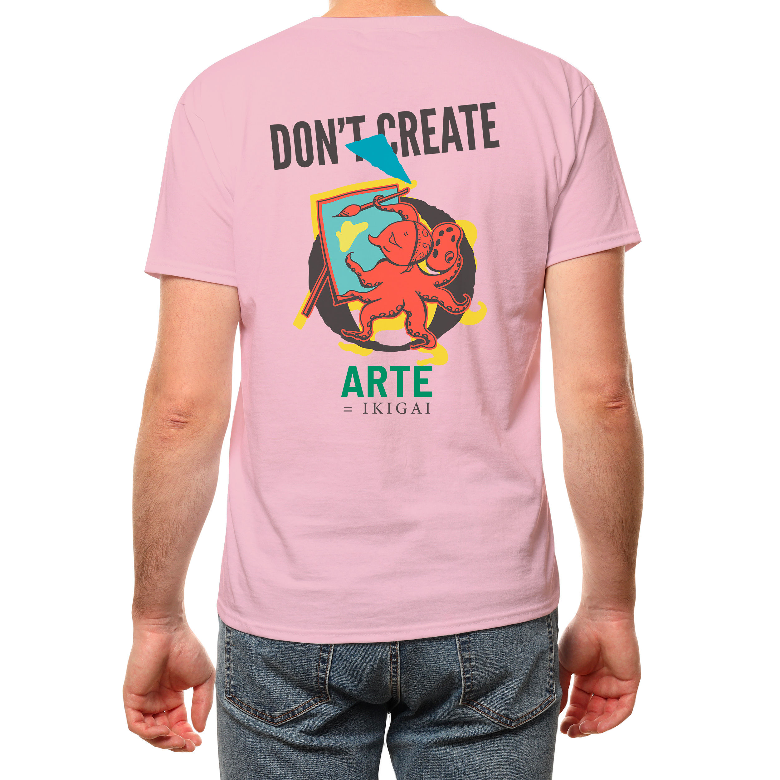 Ò-ste Octopus Art T-Shirt - Italian Pop Style
